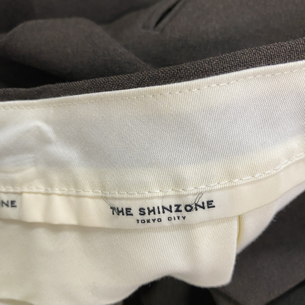 THE SHINZONE　シンゾーン　クライスラーパンツ　スラックス　茶色　ブラウン　32サイズ