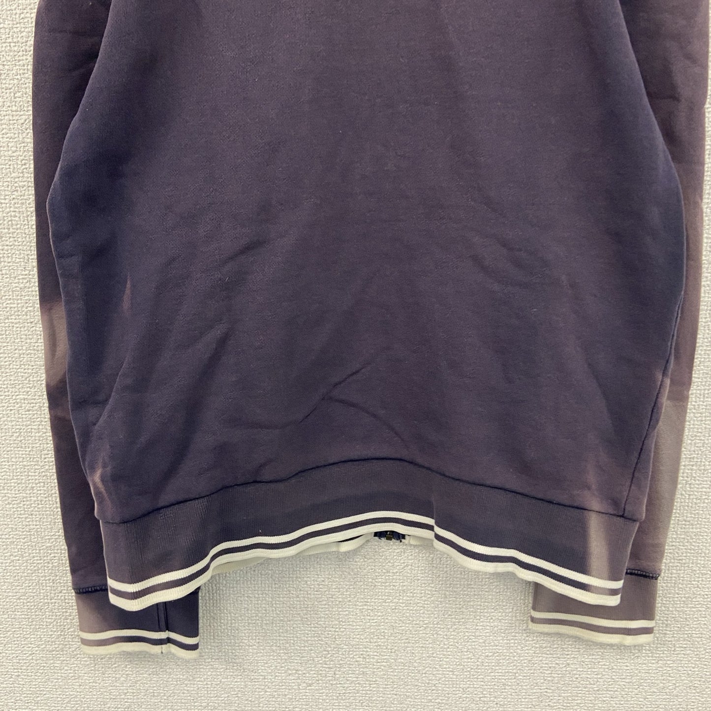 TOMMY HILFIGER　トミーヒルフィガー　フルジップスウェットジャケット　紫　パープル　Sサイズ