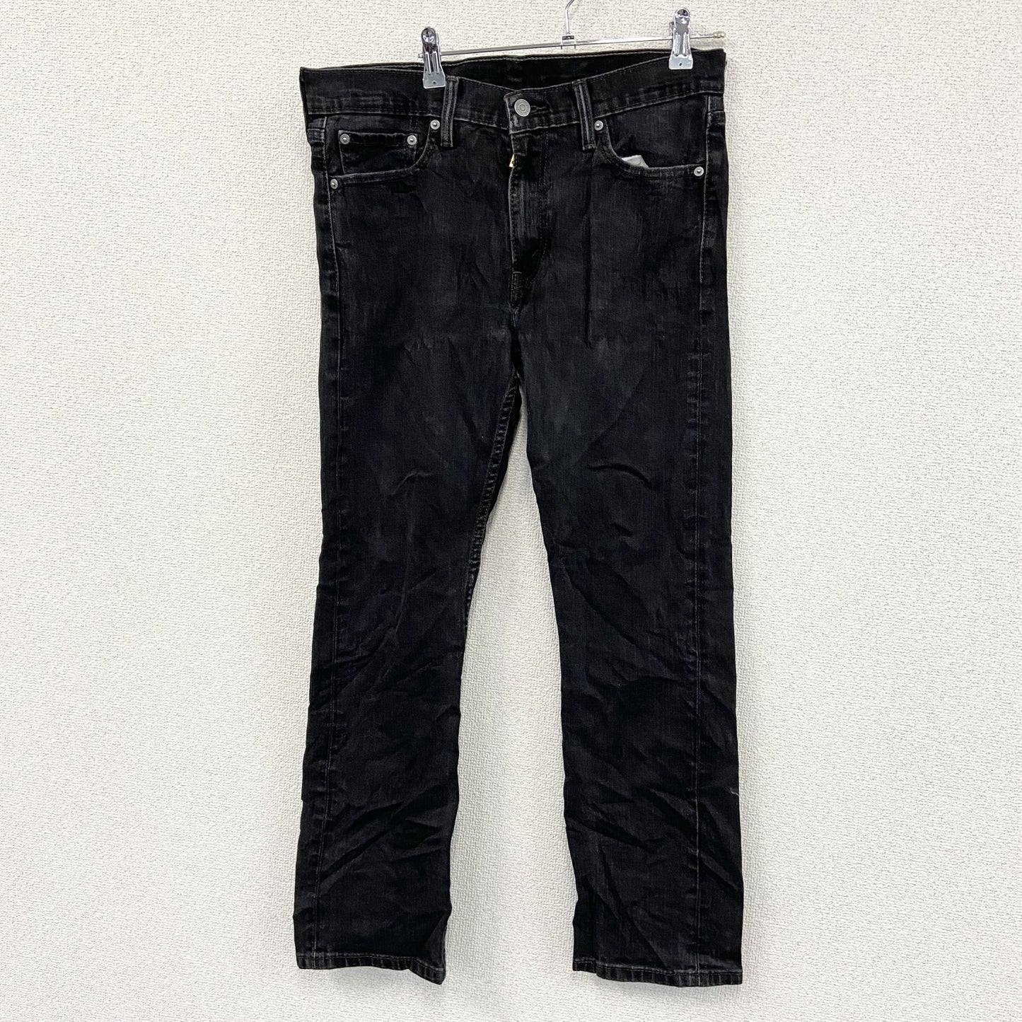 Levi’s　リーバイス　513　デニムパンツ/ジーンズ　ジップフライ　黒　ブラック　W32サイズ