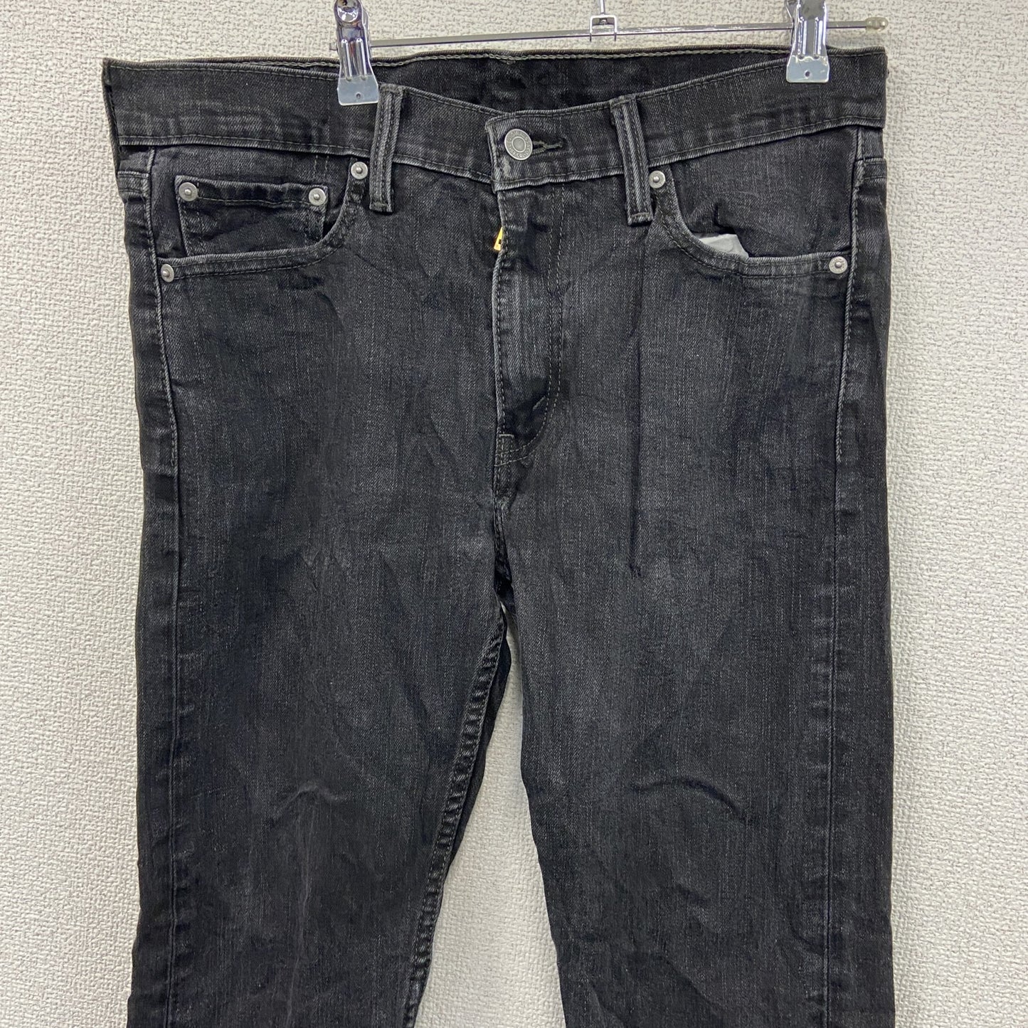 Levi’s　リーバイス　513　デニムパンツ/ジーンズ　ジップフライ　黒　ブラック　W32サイズ