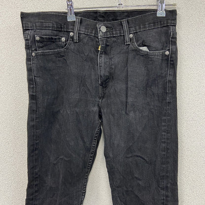 Levi’s　リーバイス　513　デニムパンツ/ジーンズ　ジップフライ　黒　ブラック　W32サイズ