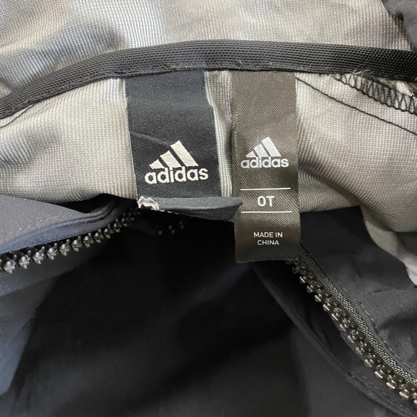 adidas　アディダス　M ICON TUCコート　フルジップパーカー/フーディー　黒　ブラック　OTサイズ
