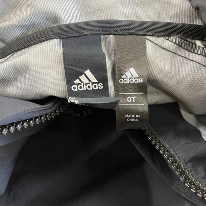 adidas　アディダス　M ICON TUCコート　フルジップパーカー/フーディー　黒　ブラック　OTサイズ