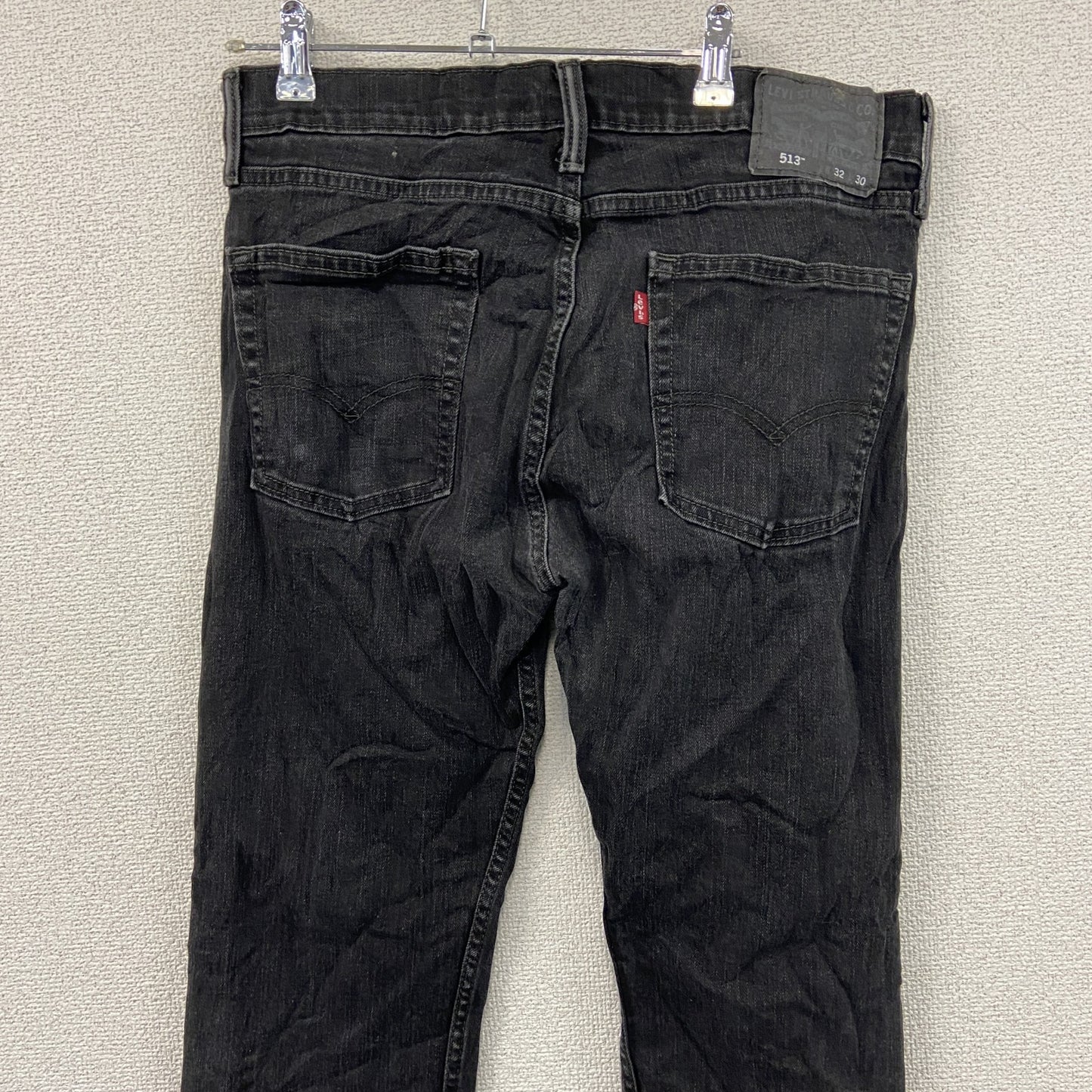 Levi’s　リーバイス　513　デニムパンツ/ジーンズ　ジップフライ　黒　ブラック　W32サイズ