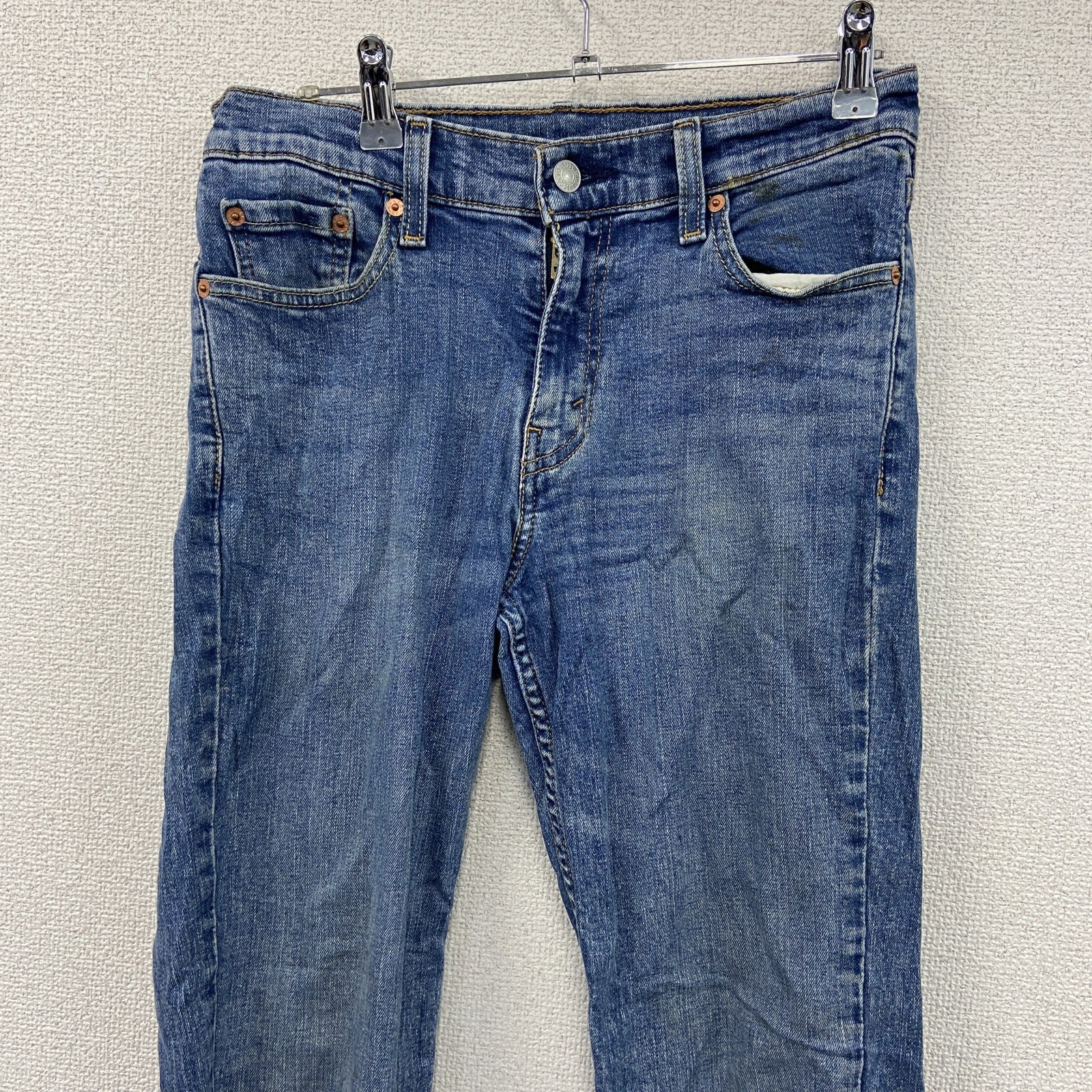 Levi’s　リーバイス　511　スキニーデニムパンツ/ジーンズ　ジップフライ　インディゴ　W29サイズ