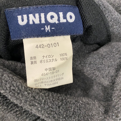 ～00s　OLD UNIQLO　オールドユニクロ　リバーシブルフリースジャケット　黒　ブラック　グレー　Mサイズ