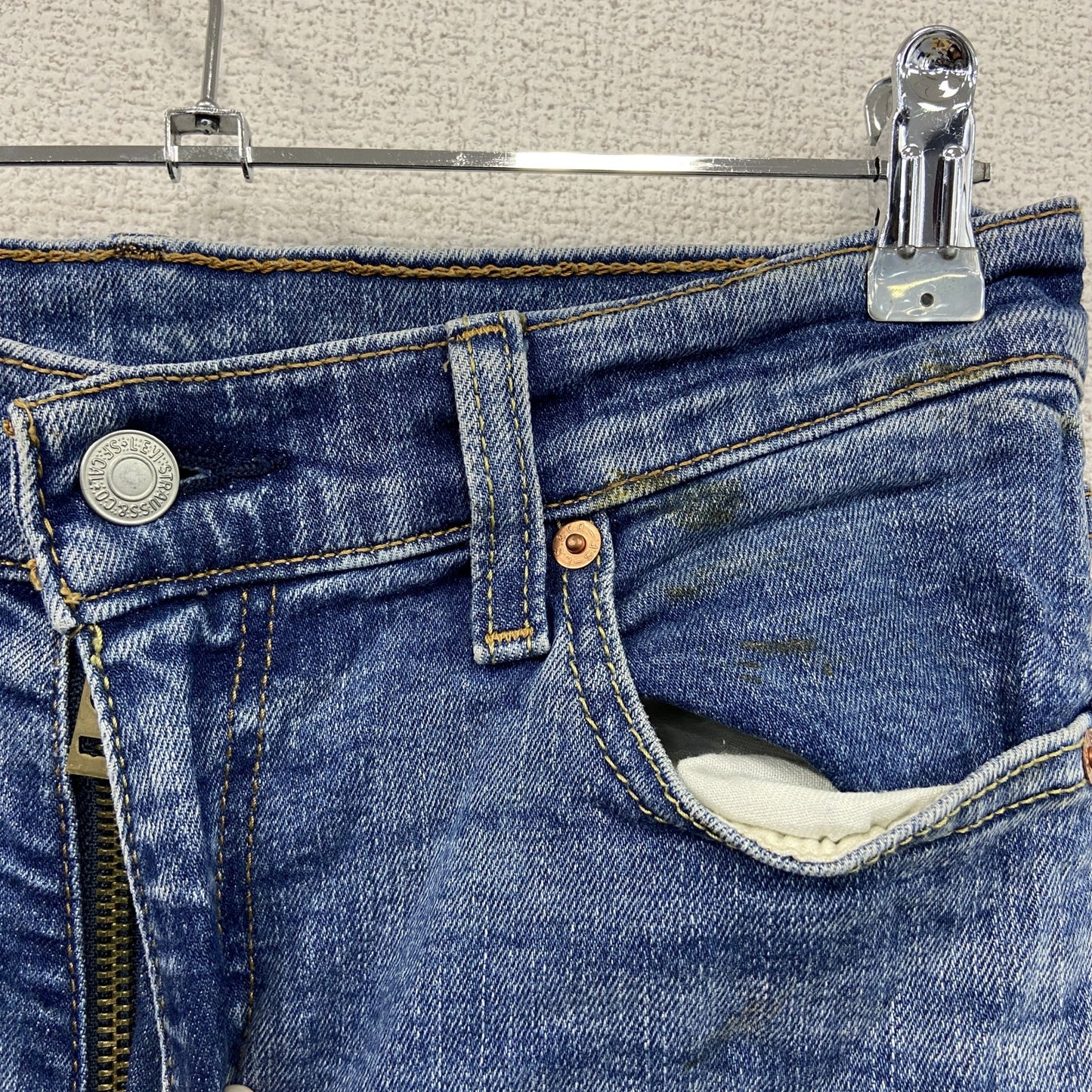 Levi’s　リーバイス　511　スキニーデニムパンツ/ジーンズ　ジップフライ　インディゴ　W29サイズ