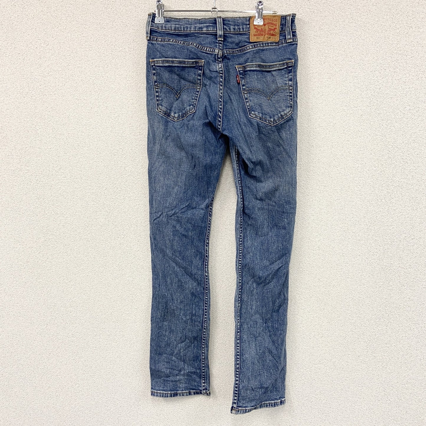 Levi’s　リーバイス　511　スキニーデニムパンツ/ジーンズ　ジップフライ　インディゴ　W29サイズ