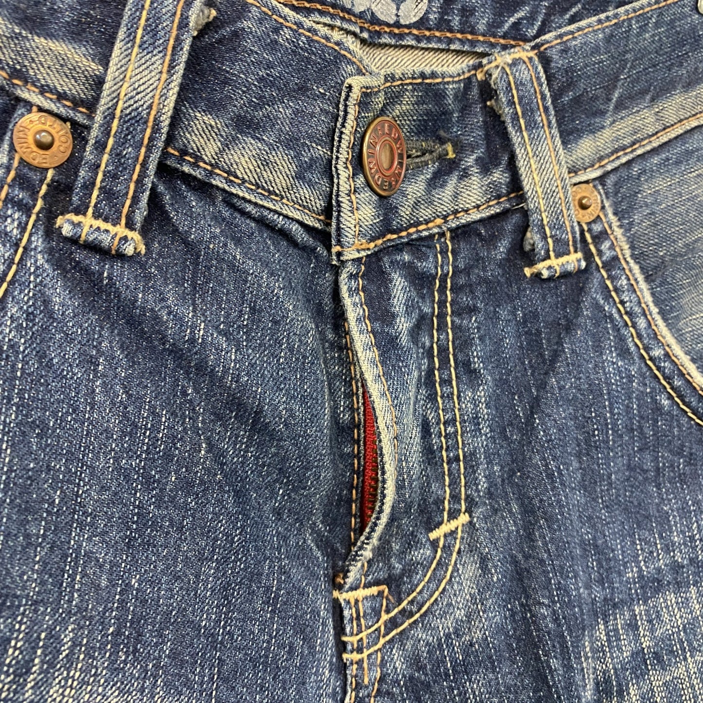 EDWIN BLUE TRIP　エドウィン　503　ブーツカットデニムパンツ/フレアパンツ　インディゴ　Mサイズ