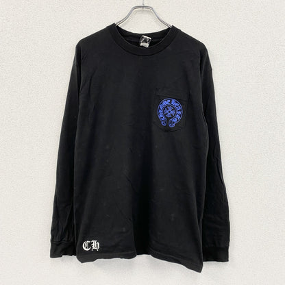 Chrome Hearts　オールドクロムハーツ　長袖プリントTシャツ/ロンT　黒　ブラック　Lサイズ