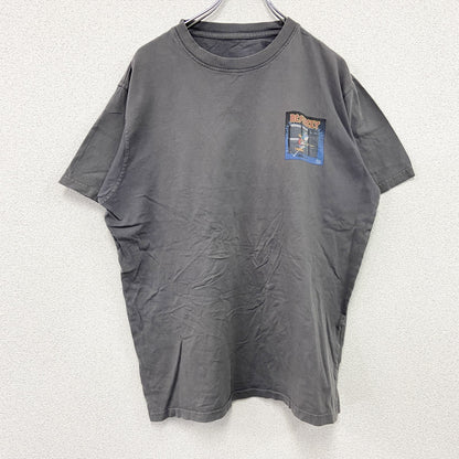 Weird Fish　半袖プリントTシャツ　パロディT　AC DACEY　灰色　グレー　XLサイズ