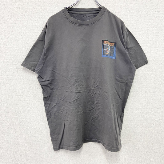 Weird Fish　半袖プリントTシャツ　パロディT　AC DACEY　灰色　グレー　XLサイズ