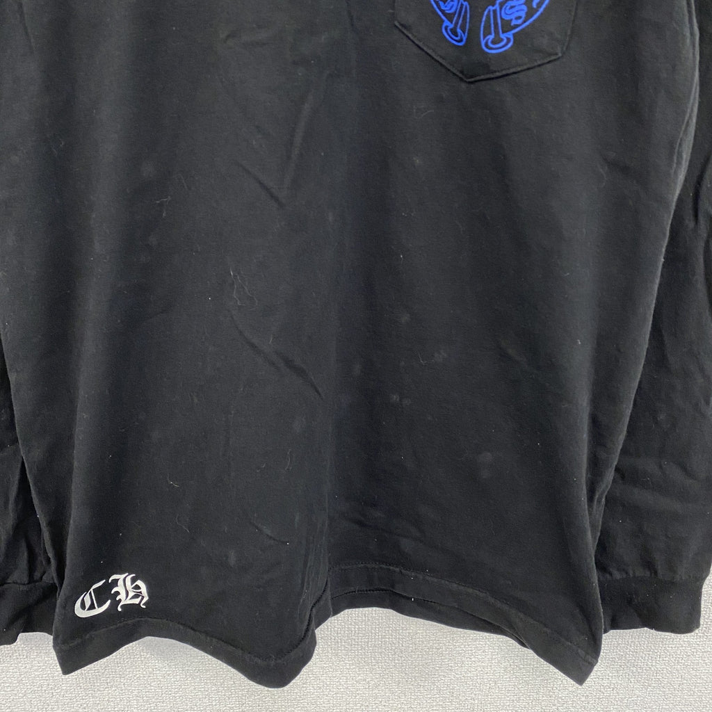 Chrome Hearts　オールドクロムハーツ　長袖プリントTシャツ/ロンT　黒　ブラック　Lサイズ