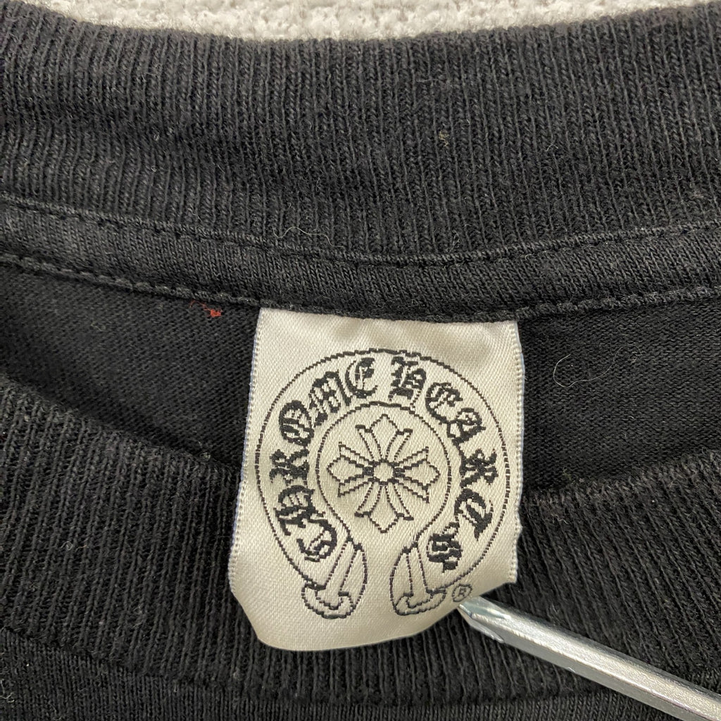 Chrome Hearts　オールドクロムハーツ　長袖プリントTシャツ/ロンT　黒　ブラック　Lサイズ