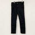 Levi’s　リーバイス　502　ブラックデニムパンツ/ジーンズ　ジップフライ　黒　ブラック　W30サイズ