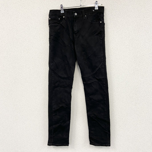 Levi’s　リーバイス　502　ブラックデニムパンツ/ジーンズ　ジップフライ　黒　ブラック　W30サイズ