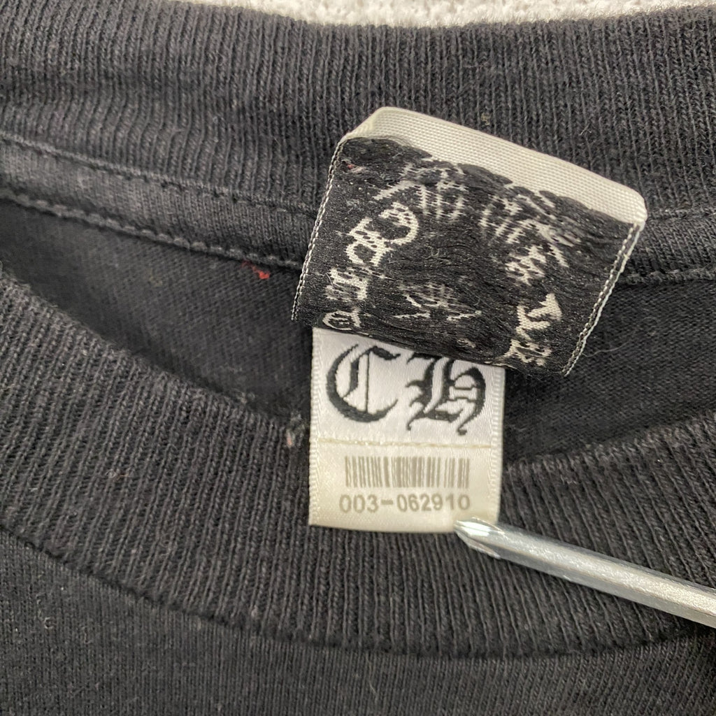 Chrome Hearts　オールドクロムハーツ　長袖プリントTシャツ/ロンT　黒　ブラック　Lサイズ