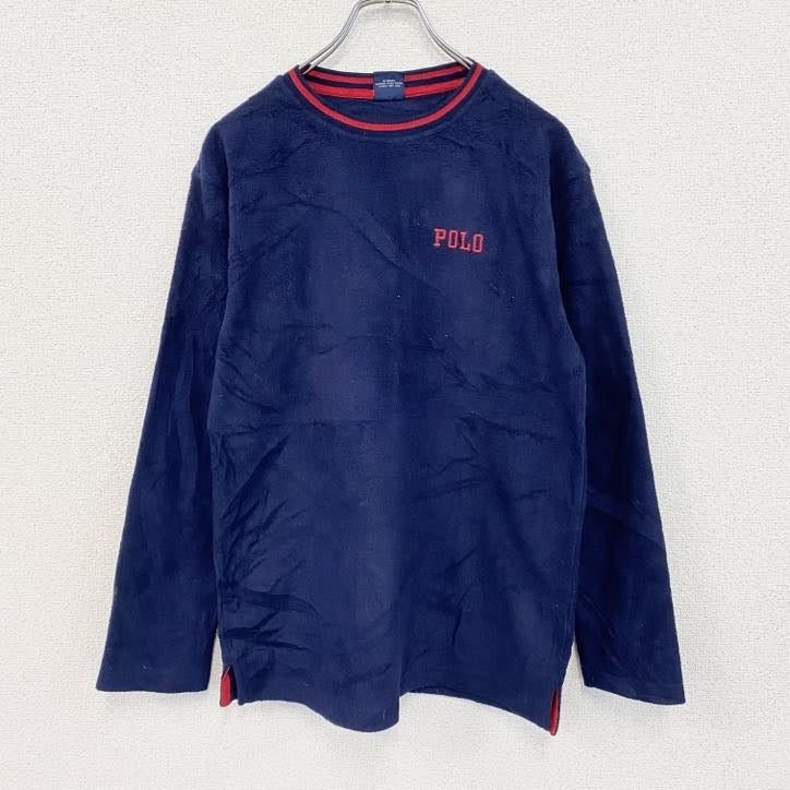 Polo by Ralph Lauren　ポロバイラルフローレン　フリースプルオーバー　ネイビー　Lサイズ