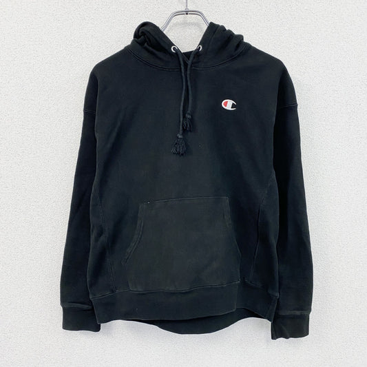 Champion　チャンピオン　リバースウィーブ　スウェットパーカー/フーディー　黒　ブラック　Lサイズ