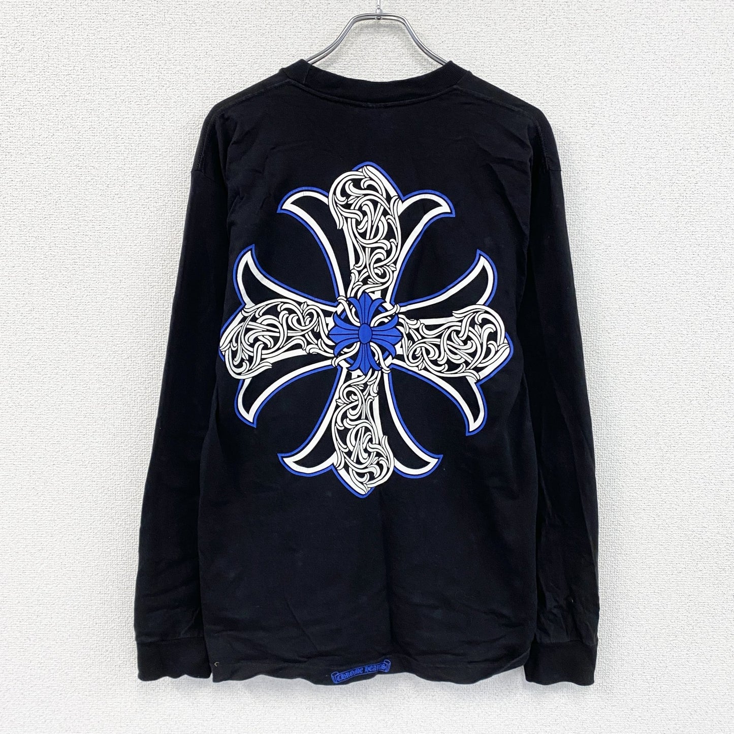 Chrome Hearts　オールドクロムハーツ　長袖プリントTシャツ/ロンT　黒　ブラック　Lサイズ