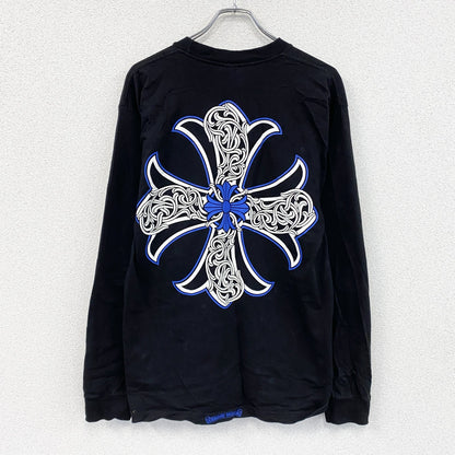 Chrome Hearts　オールドクロムハーツ　長袖プリントTシャツ/ロンT　黒　ブラック　Lサイズ
