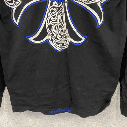 Chrome Hearts　オールドクロムハーツ　長袖プリントTシャツ/ロンT　黒　ブラック　Lサイズ