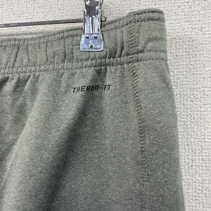 NIKE　ナイキ　THERMA-FIT　スウェットパンツ　ドロスト　スウッシュ　灰色　グレー　XLサイズ