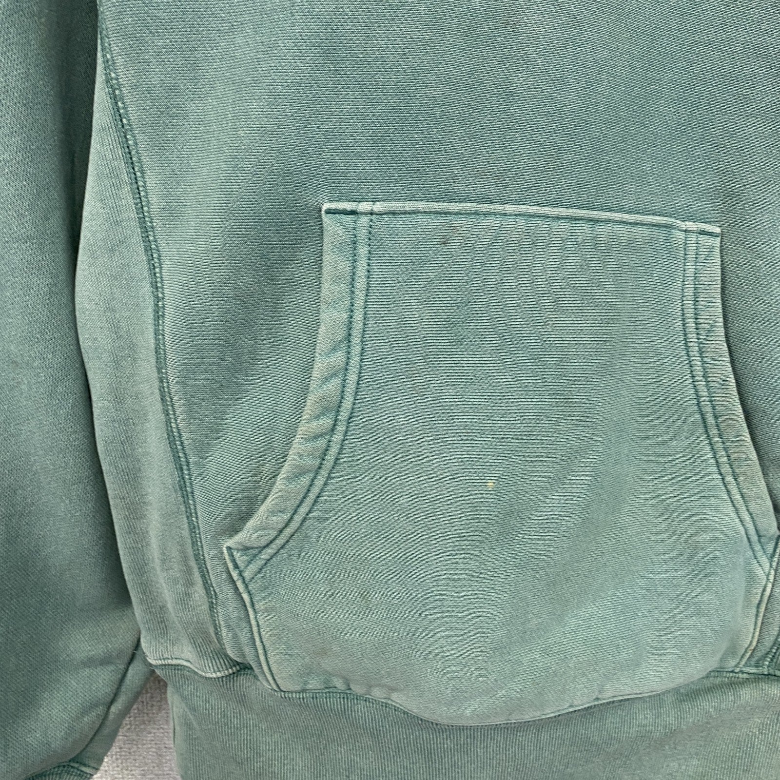 Champion　チャンピオン　リバースウィーブ　スウェットパーカー/フーディー　緑　グリーン　Sサイズ