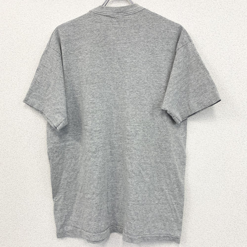 90s　ACKLEY MOODS　半袖プリントTシャツ　ヴィンテージ　シングルステッチ　灰色　グレー　XLサイズ