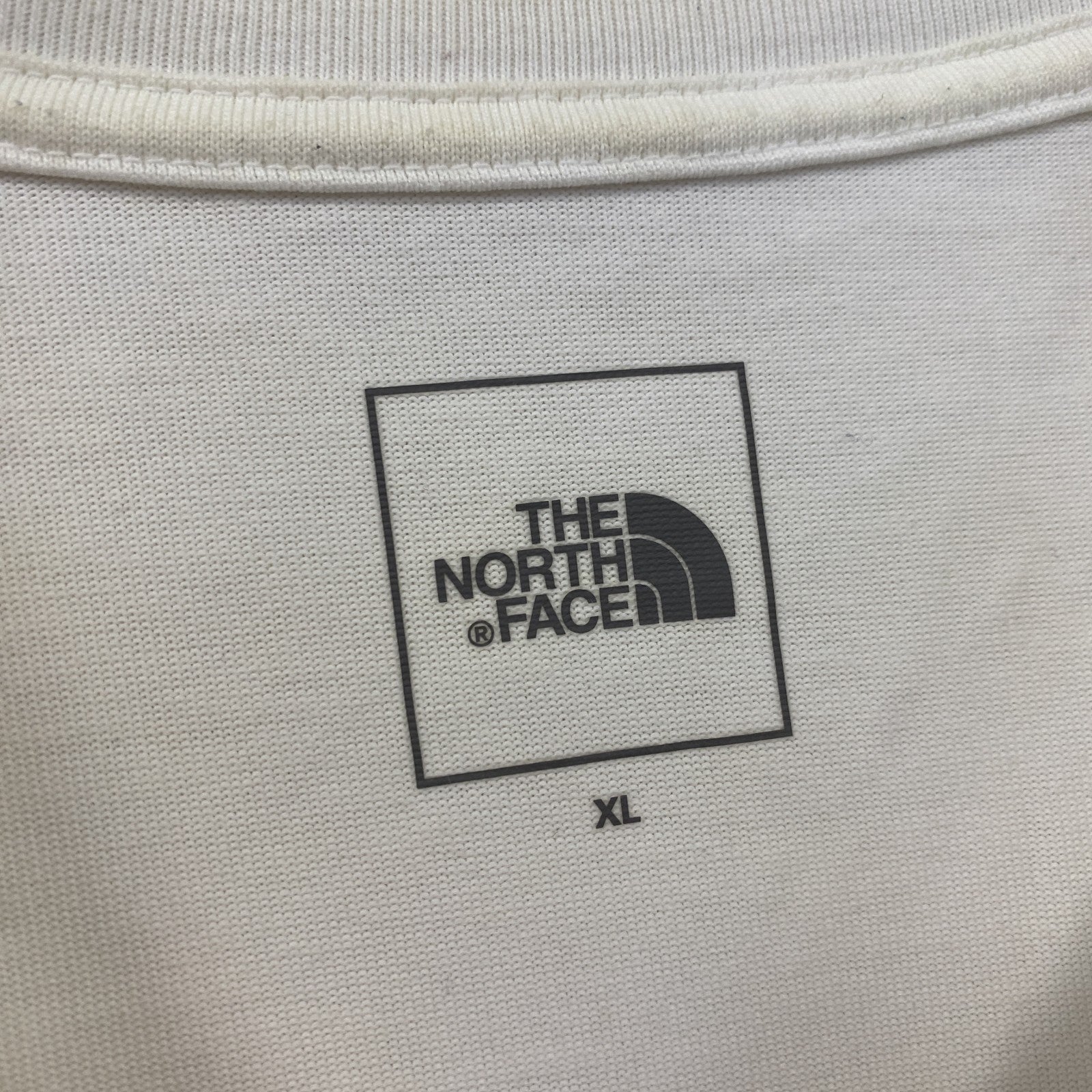 THE NORTH FACE　ザ・ノースフェイス　半袖プリントフォトTシャツ　白　ホワイト　XLサイズ