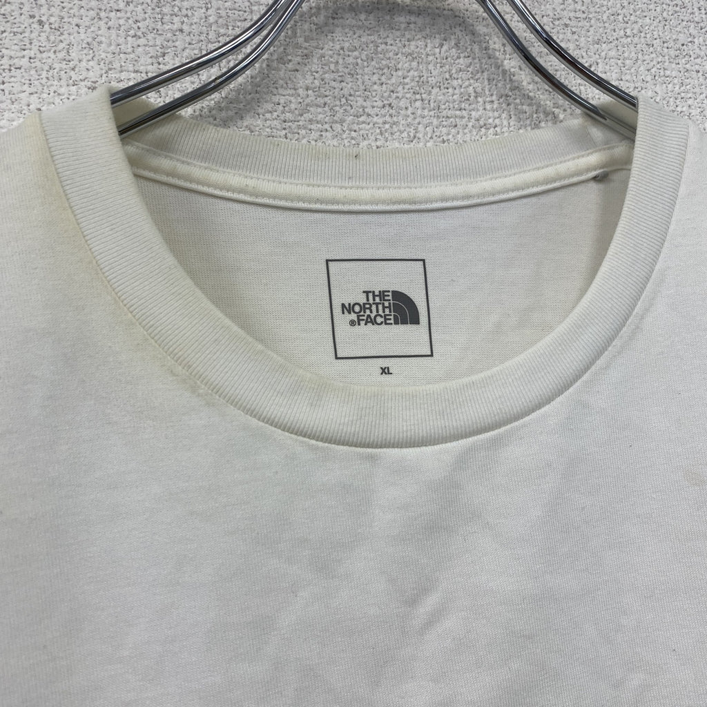 THE NORTH FACE　ザ・ノースフェイス　半袖プリントフォトTシャツ　白　ホワイト　XLサイズ