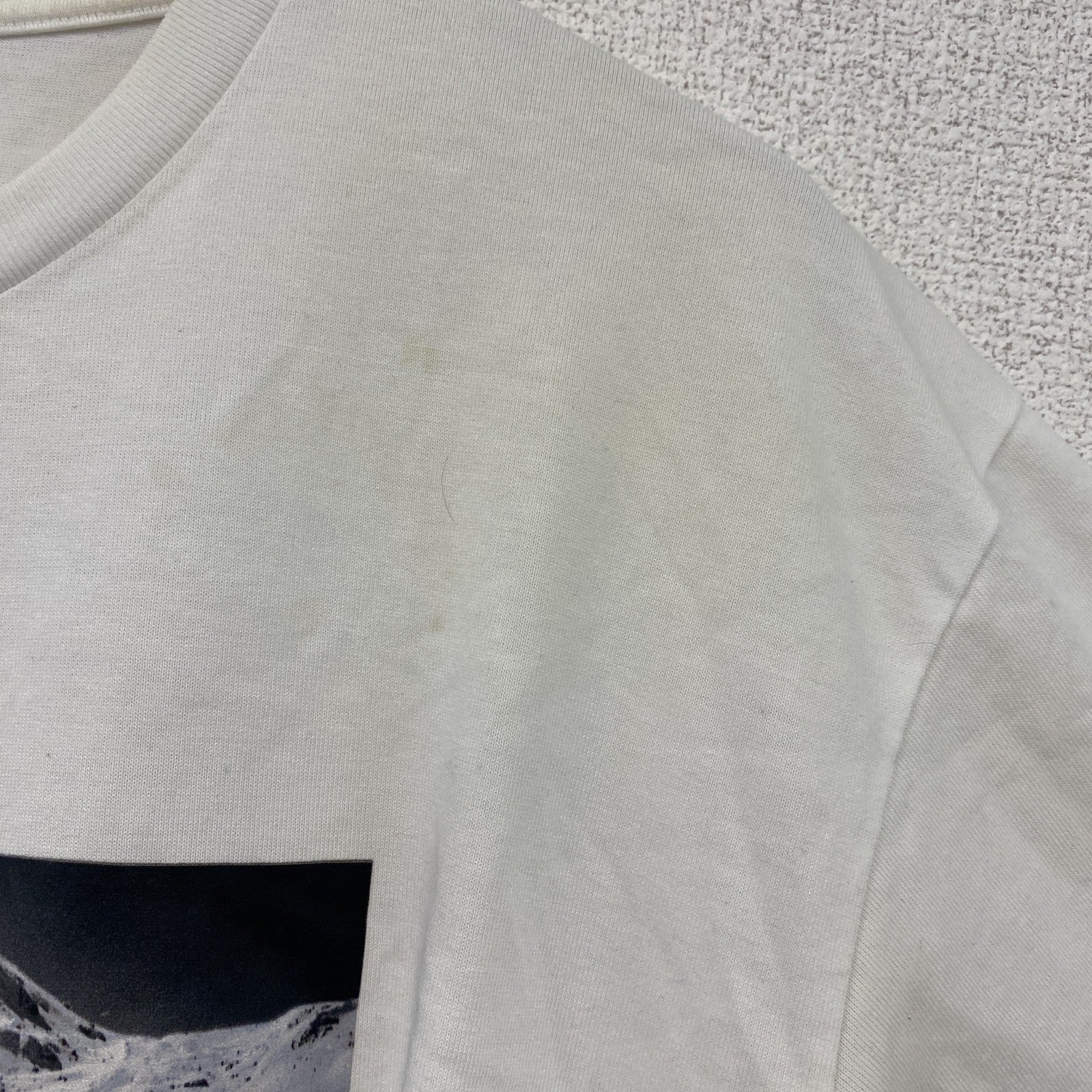 THE NORTH FACE　ザ・ノースフェイス　半袖プリントフォトTシャツ　白　ホワイト　XLサイズ