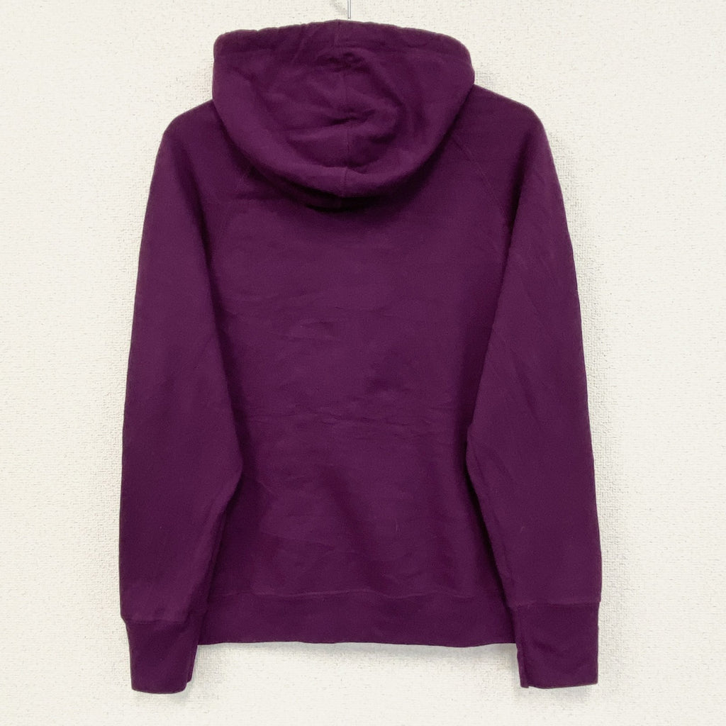champion　チャンピオン　スウェットパーカー/フーディ　ラグランスリーブ　ワッペン　現行　紫　パープル　Lサイズ