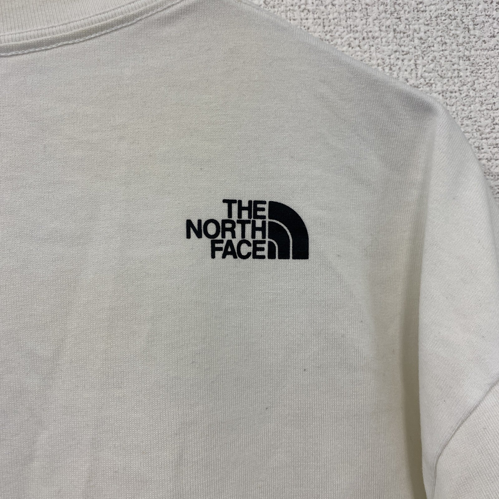 THE NORTH FACE　ザ・ノースフェイス　半袖プリントフォトTシャツ　白　ホワイト　XLサイズ