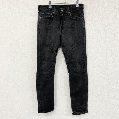 Levi’s　リーバイス　502　ブラックデニムパンツ/ジーンズ　ジップフライ　黒　ブラック　W32サイズ