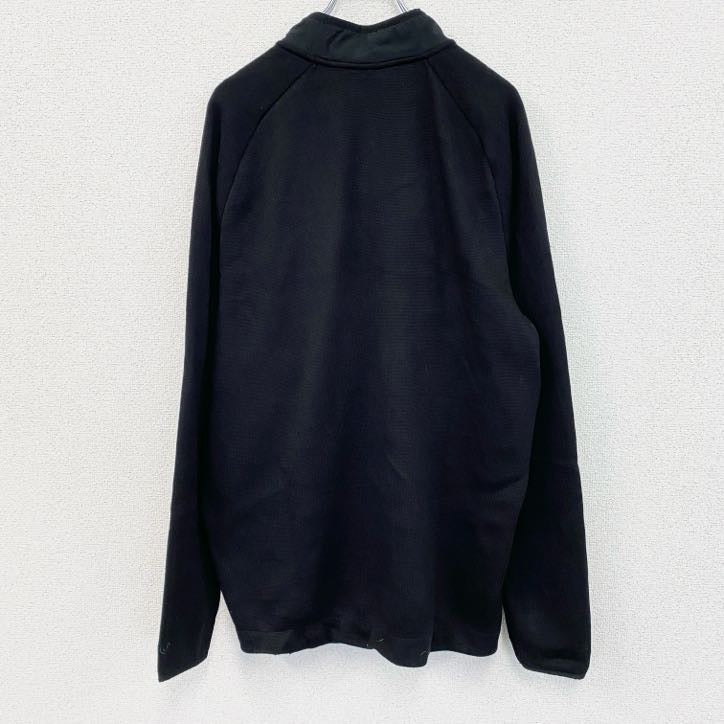 Champion チャンピオン　プルオーバーフリースジャケット　黒　ブラック　XLサイズ