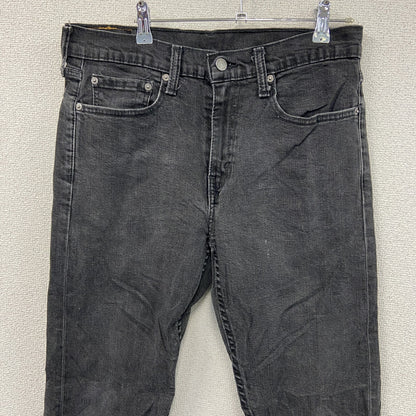 Levi’s　リーバイス　502　ブラックデニムパンツ/ジーンズ　ジップフライ　黒　ブラック　W32サイズ