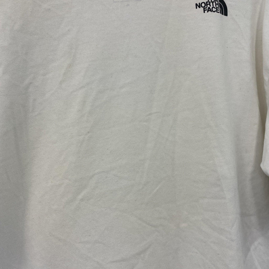 THE NORTH FACE　ザ・ノースフェイス　半袖プリントフォトTシャツ　白　ホワイト　XLサイズ