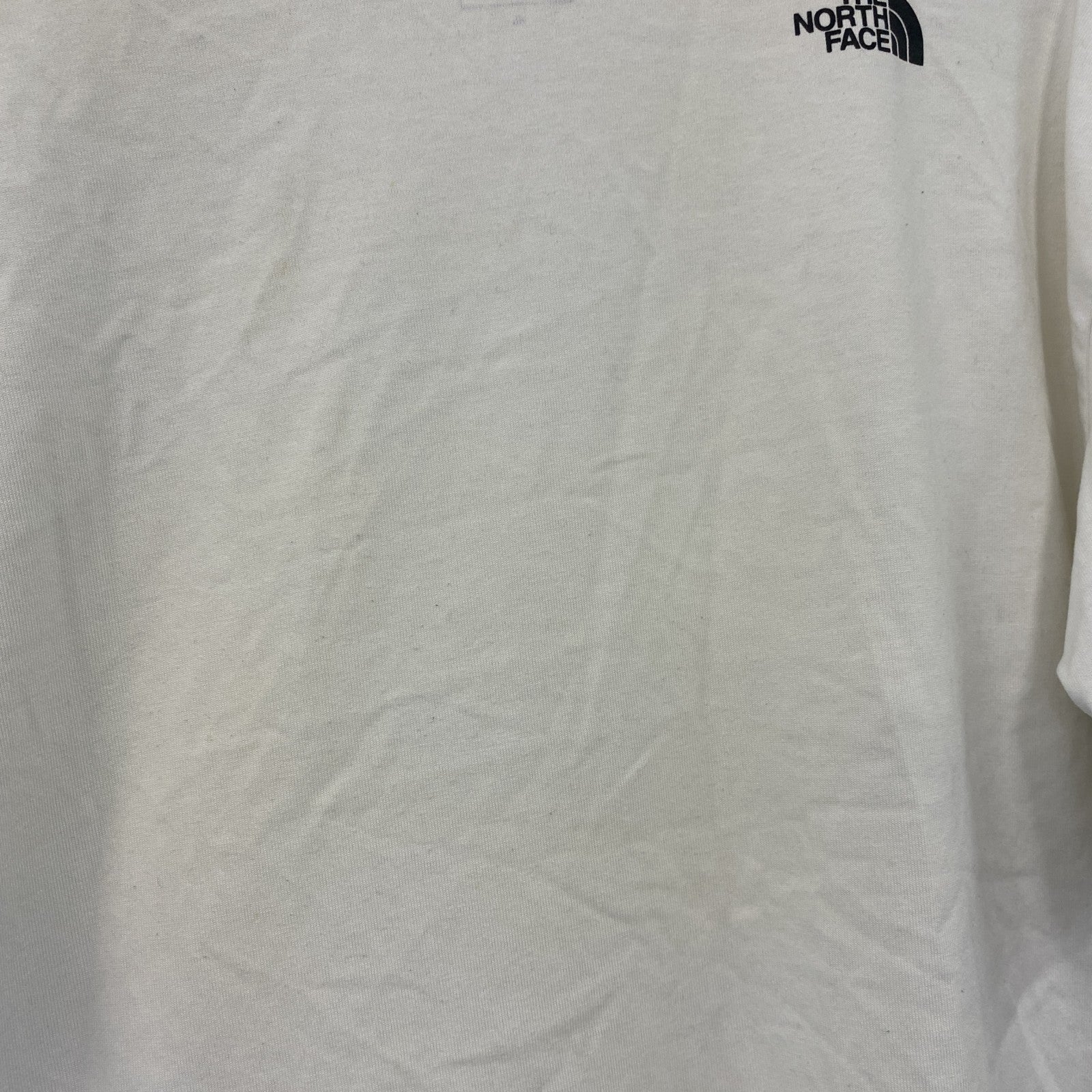 THE NORTH FACE　ザ・ノースフェイス　半袖プリントフォトTシャツ　白　ホワイト　XLサイズ