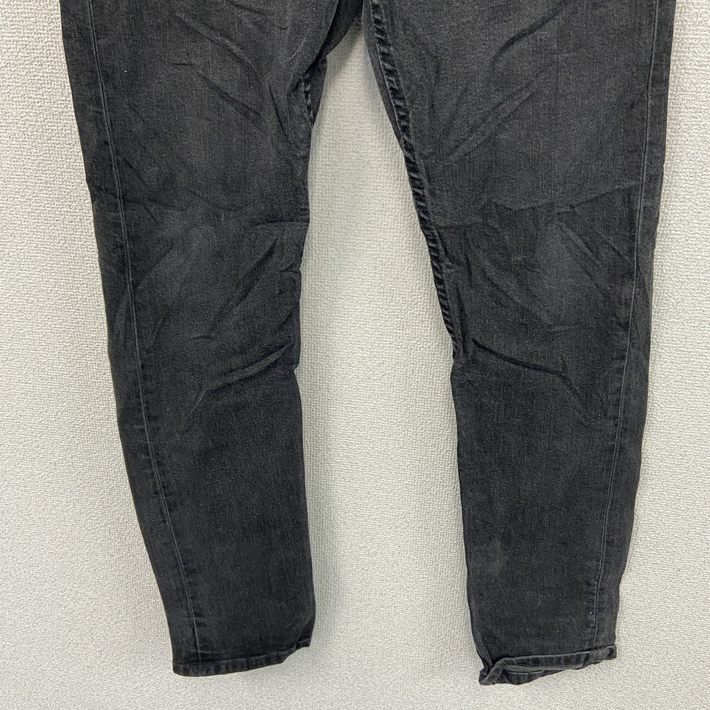 Levi’s　リーバイス　502　ブラックデニムパンツ/ジーンズ　ジップフライ　黒　ブラック　W32サイズ