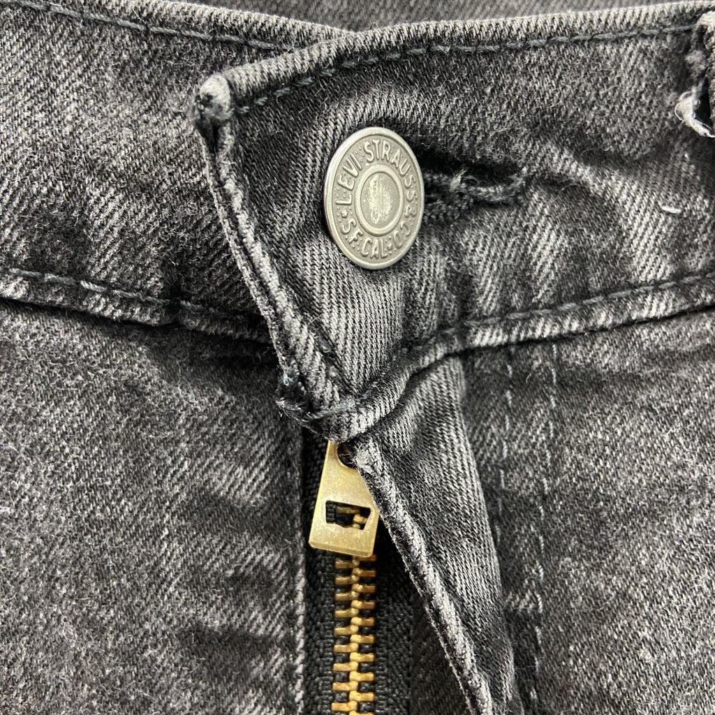 Levi’s　リーバイス　502　ブラックデニムパンツ/ジーンズ　ジップフライ　黒　ブラック　W32サイズ