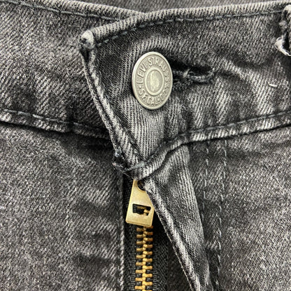 Levi’s　リーバイス　502　ブラックデニムパンツ/ジーンズ　ジップフライ　黒　ブラック　W32サイズ