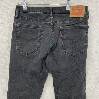 Levi’s　リーバイス　502　ブラックデニムパンツ/ジーンズ　ジップフライ　黒　ブラック　W32サイズ