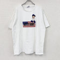 BETTY BOOP　ベティブープ　半袖プリントTシャツ　星条旗　白　ホワイト