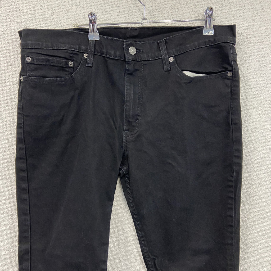 Levi’s　リーバイス　511　ブラックデニムパンツ/ジーンズ　ジップフライ　黒　ブラック　W36サイズ