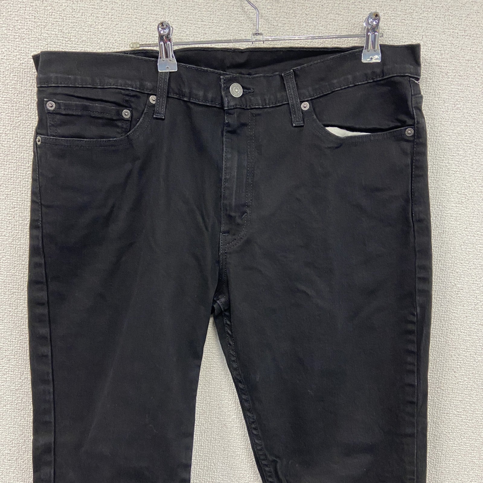 Levi’s　リーバイス　511　ブラックデニムパンツ/ジーンズ　ジップフライ　黒　ブラック　W36サイズ