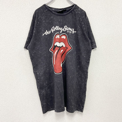 The Rolling Stones　ローリングストーンズ　半袖プリントTシャツ　バンドT　黒　ブラック　XLサイズ
