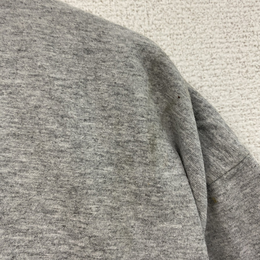 adidas　アディダス　半袖プリントTシャツ　パフォーマンスロゴ　灰色　グレー　2Xサイズ
