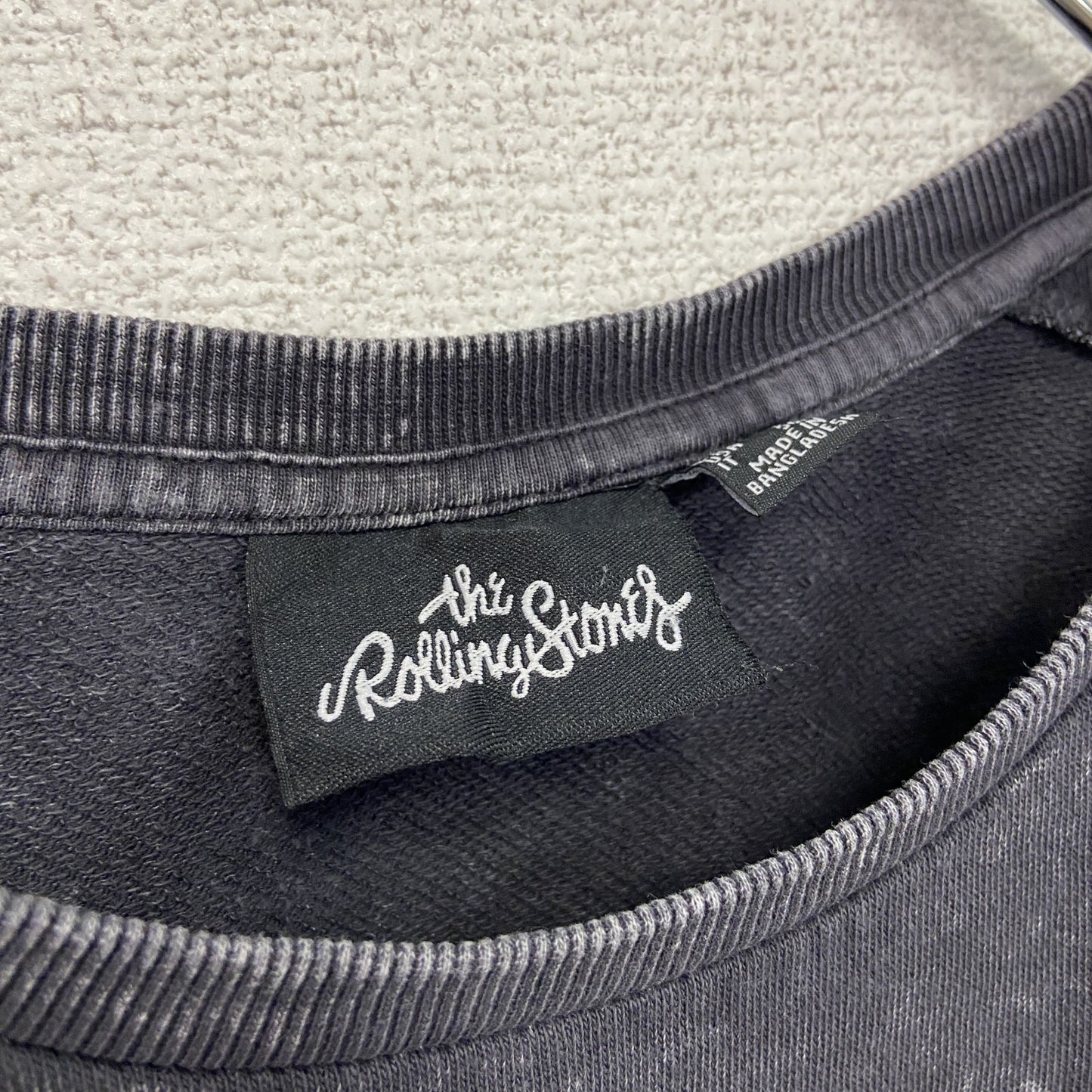 The Rolling Stones　ローリングストーンズ　半袖プリントTシャツ　バンドT　黒　ブラック　XLサイズ
