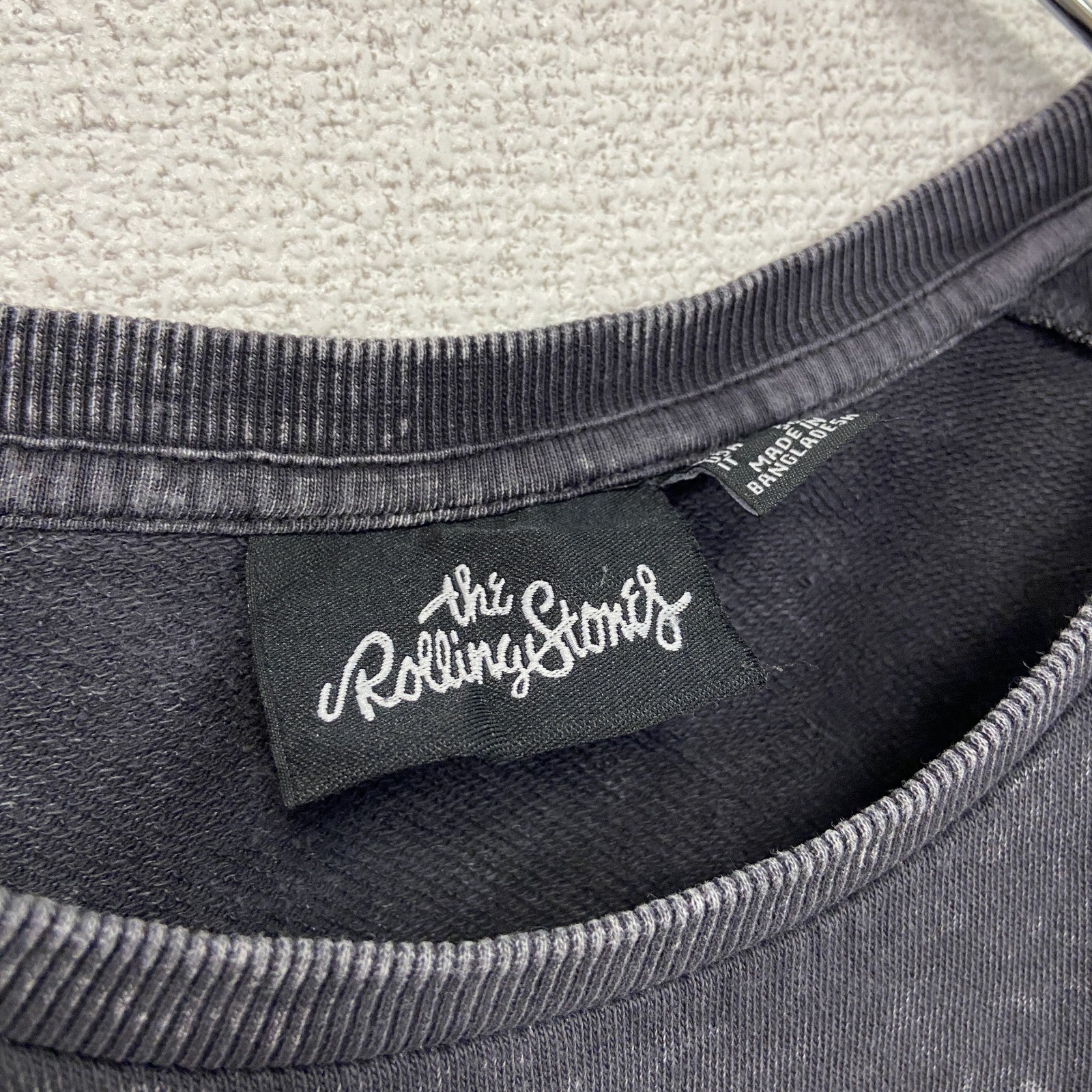 The Rolling Stones　ローリングストーンズ　半袖プリントTシャツ　バンドT　黒　ブラック　XLサイズ
